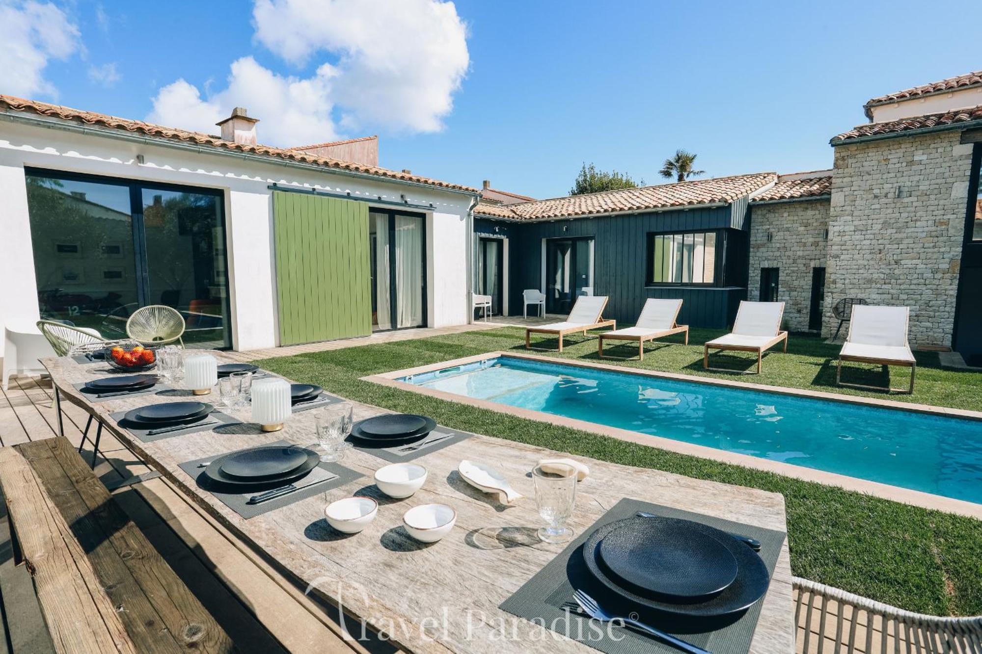 Ile De Re - Villa Clerjotte Сен-Мартен-де-Ре Экстерьер фото